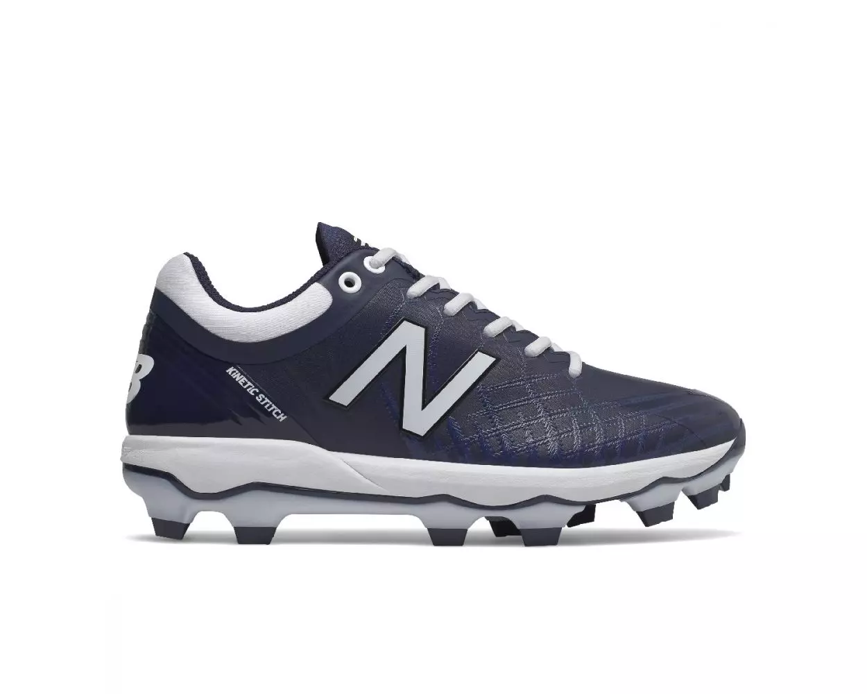 navy baseball cleats molded