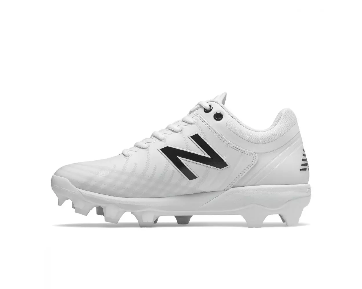 new balance white molded cleats