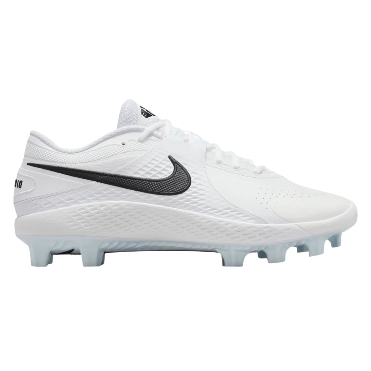 Nike Diamond Gamer White/Black Molded Baseball Cleats