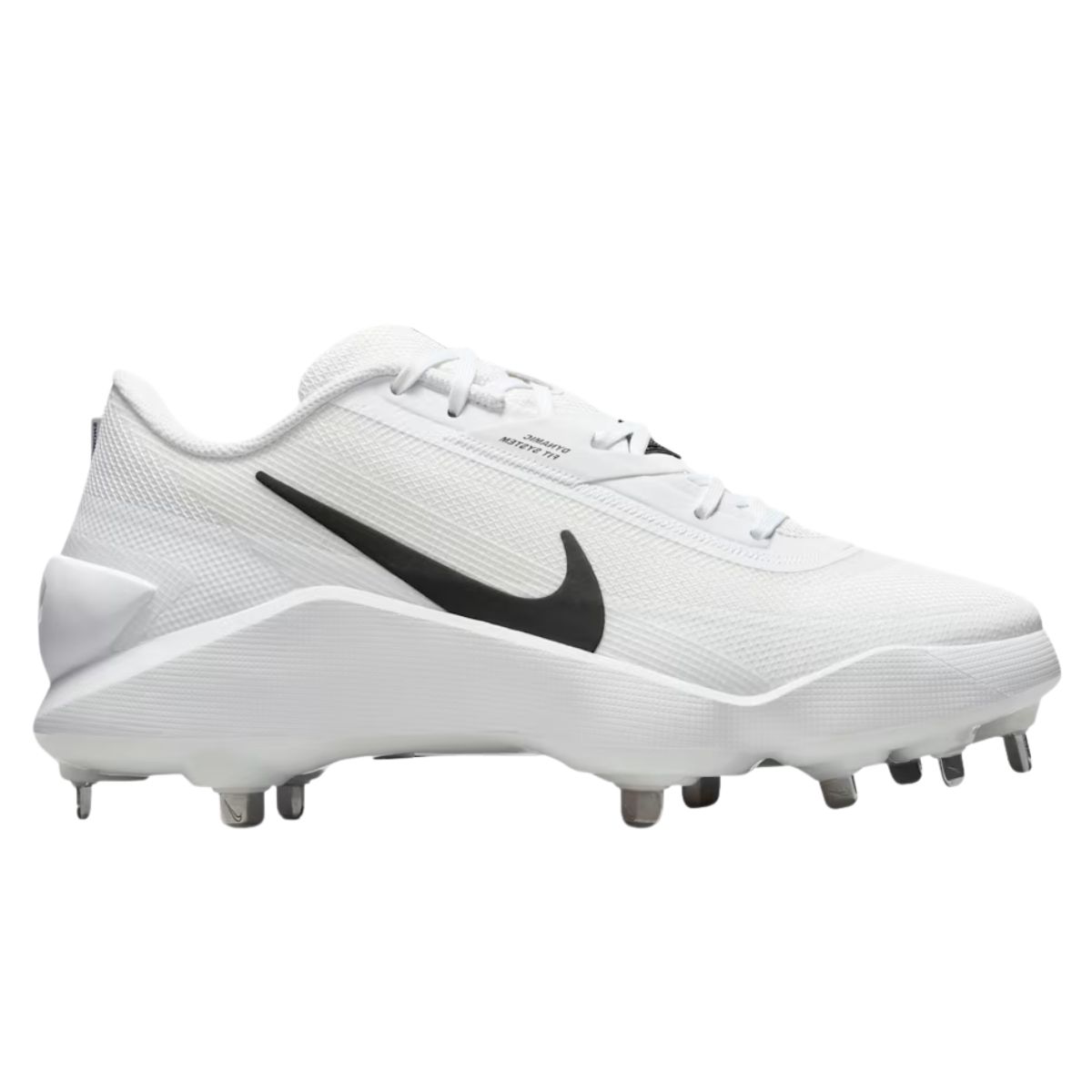 Nike Diamond Showcase White/Black Metal Baseball Cleats