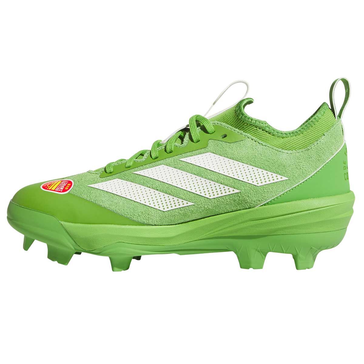 Adidas Adizero Impact TPU Baseball Cleats Green Molded MCS JQ8232 Men’s 12 Adidas Adizero Impact TPU Baseball Cleats JQ8232 White Pulse  main image 4