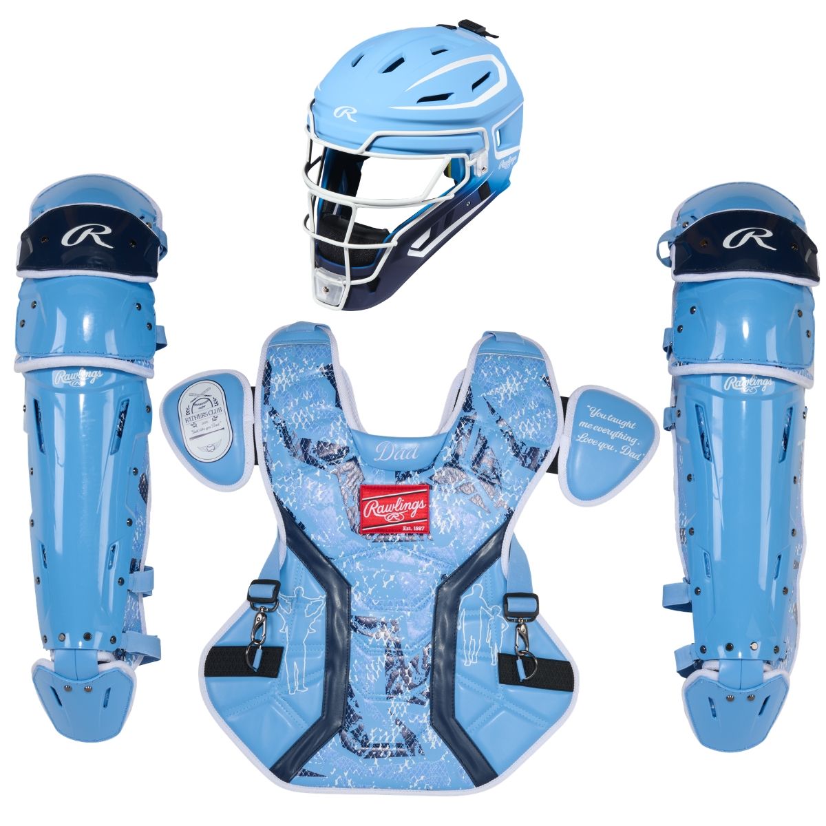 Rawlings Mach Pro Father's Day Catcher's Set