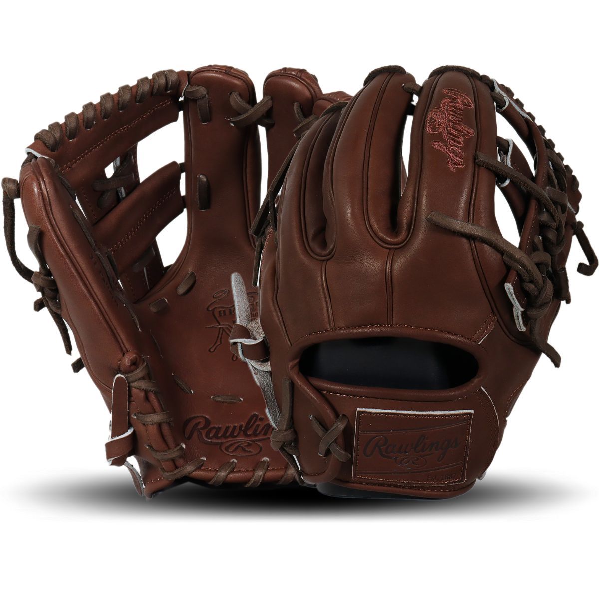 Rawlings Heart of the Hide PRO314 Chocolate Brown Monochrome 11.5" Infield Glove