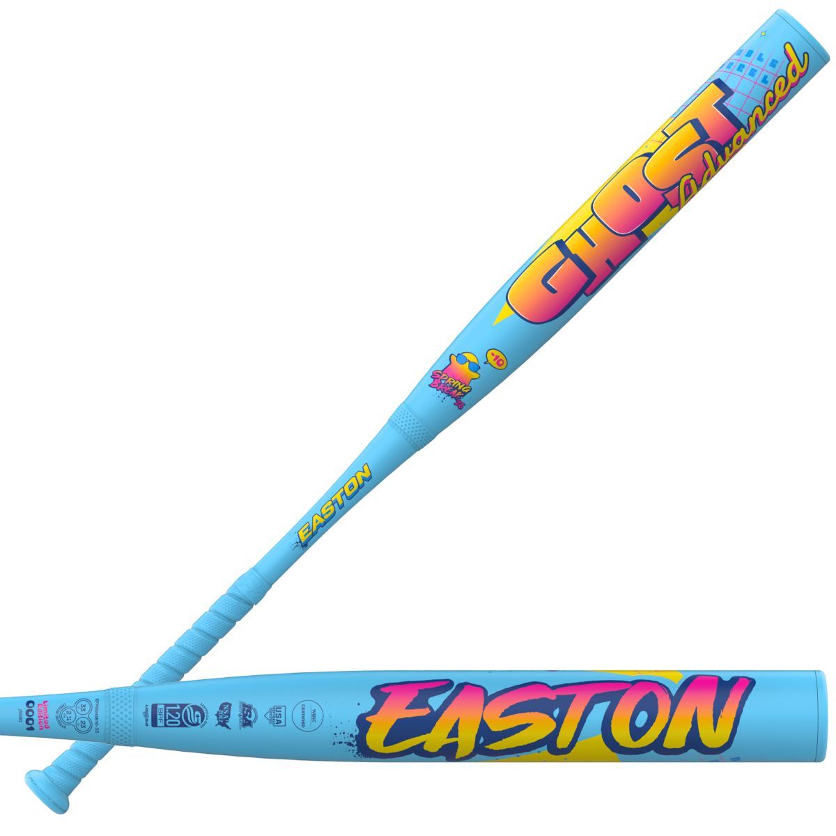 2026 Easton Ghost Advanced Blue Drop 10 Fastpitch Softball Bat