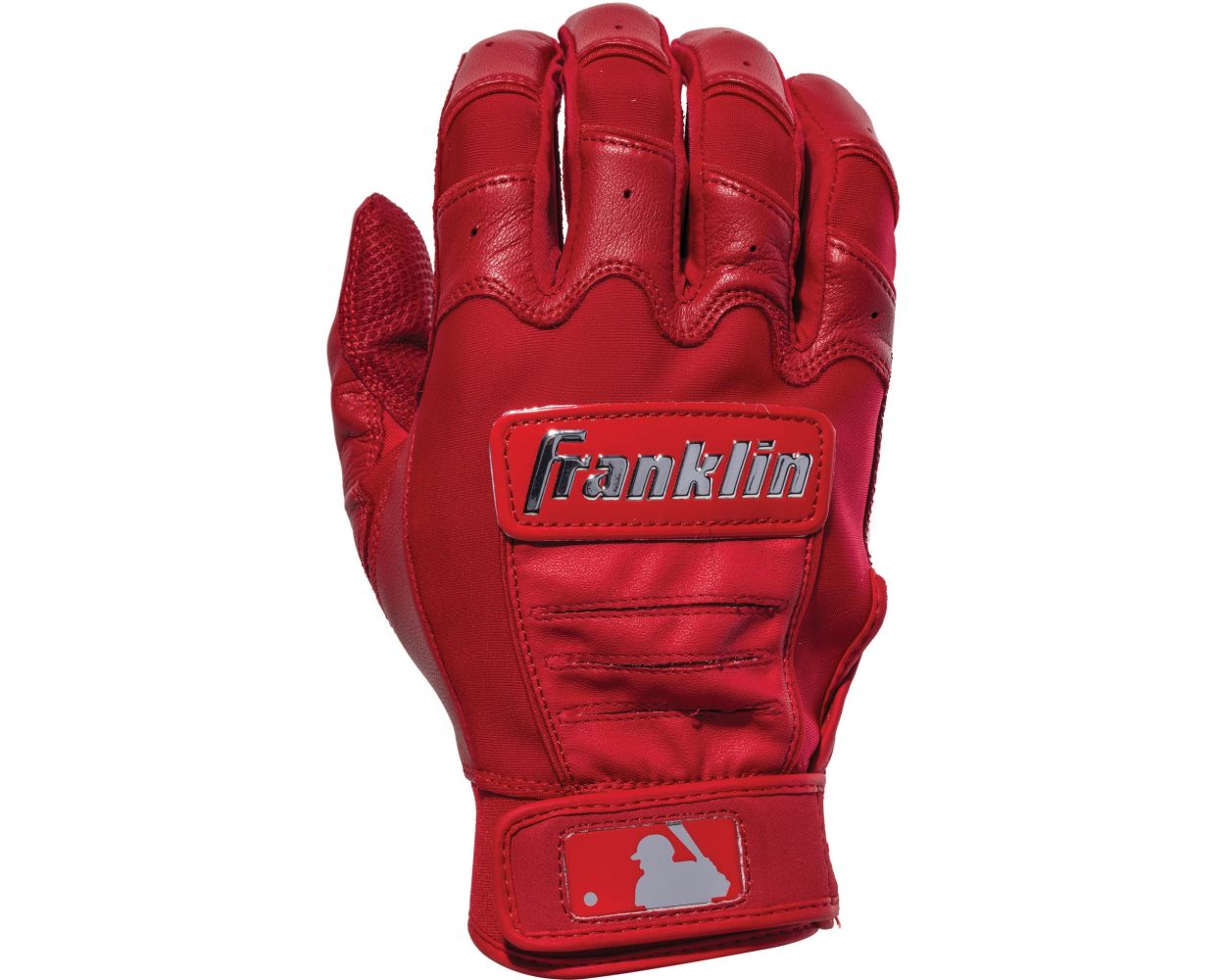 all red franklin batting gloves