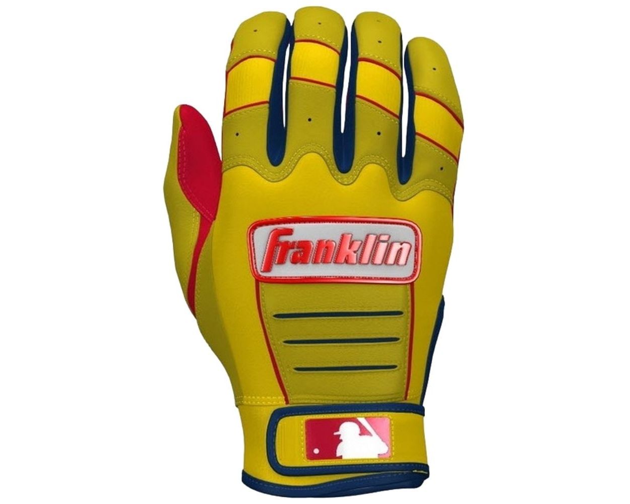 yellow nike batting gloves