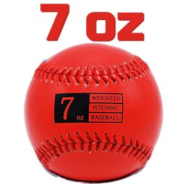 / 7 oz 9 in Red Weighted Baseball Pitching Trainer WT7-MS1 